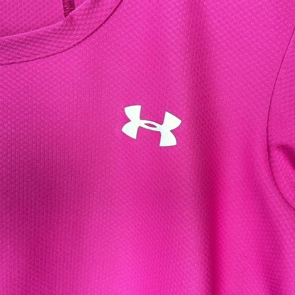 Under Armour Heatgear Short Sleeve Workout Top Size Small - Picture 3 of 11